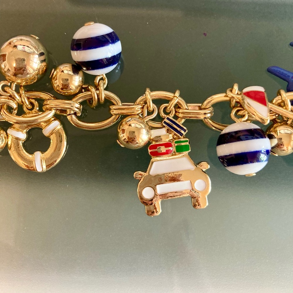 Talbots Travel Charm Necklace